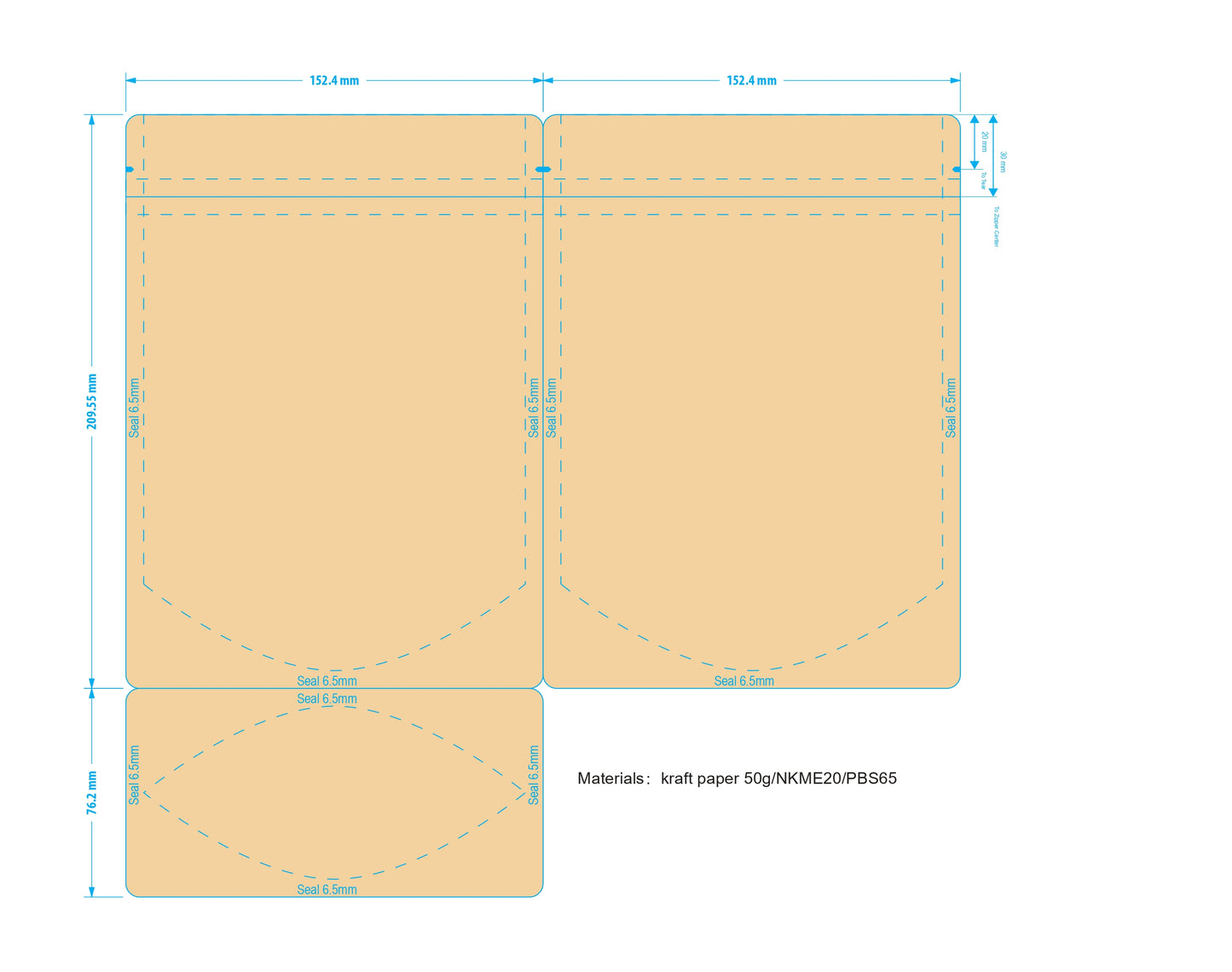 Compostable Stand-Up Pouches