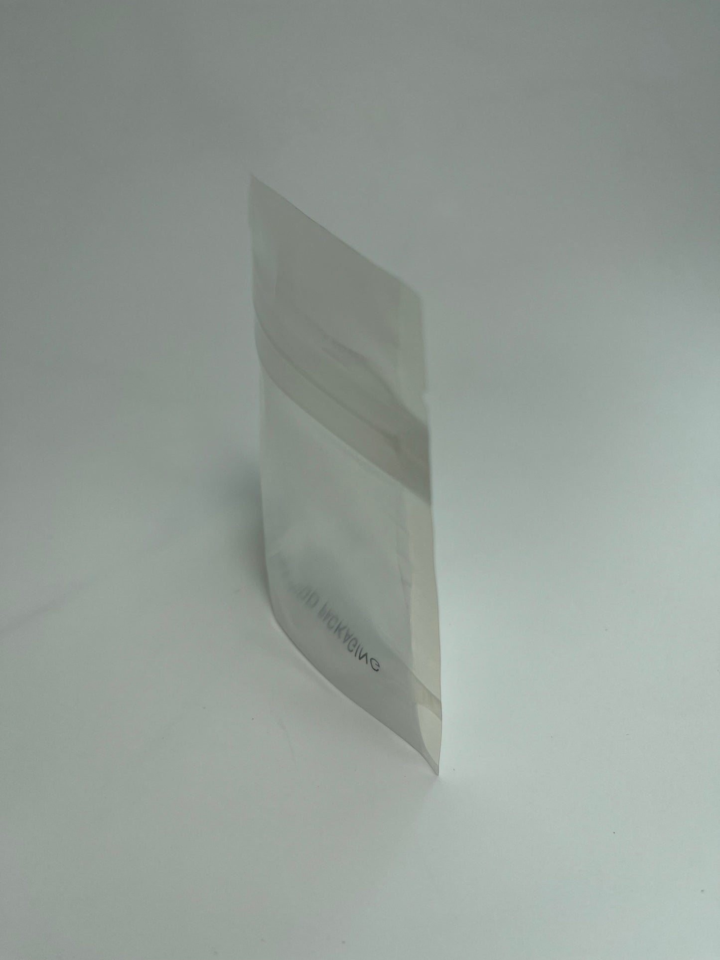 1/8oz Transparent Compostable Stand Up Pouch