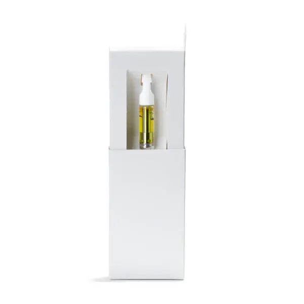 Wholesale child-resistant white paper pull pack for compliant vape cartridge packaging