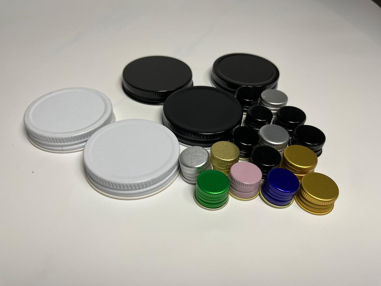 56-410 black Aluminum Cap