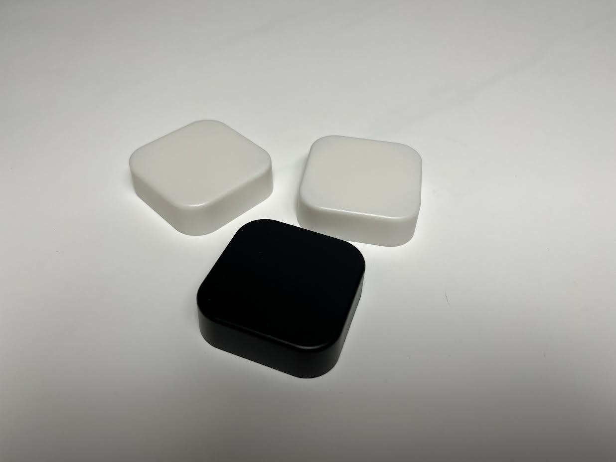 Square Child Resistant Cap for 9ml Concentrate Jar