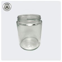 6oz Transparent Glass Jar with Metal Cap