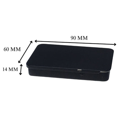 (Sample - 1 PC) Metal Tin Pre-Roll Boxes with 5 Dividers