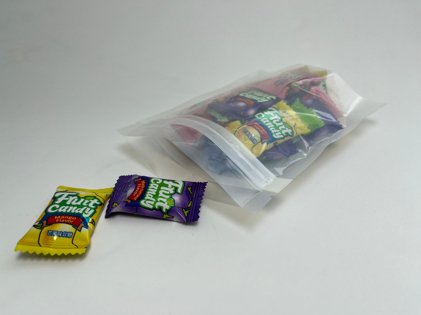 1/4oz Transparent Compostable Stand Up Pouch