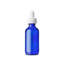 2 oz Cobalt Blue Boston Round Bottle with Graduated CR Glass Dropper