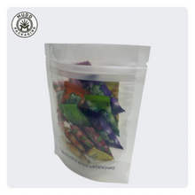 1/4oz Transparent Compostable Stand Up Pouch