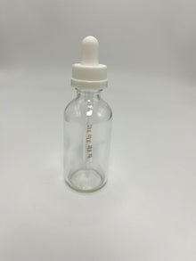 2 oz Clear Boston Round Bottle with Graduated CR Glass Dropper