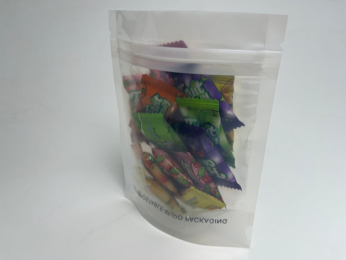 1/4oz Transparent Compostable Stand Up Pouch