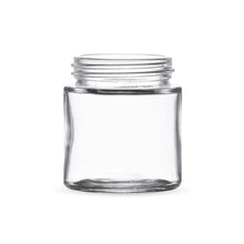 4oz 53-400 clear glass jar for cannabis flower and edibles packaging
