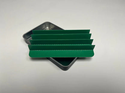 5-slot cardboard insert compatible with pre-roll tin and paper boxes