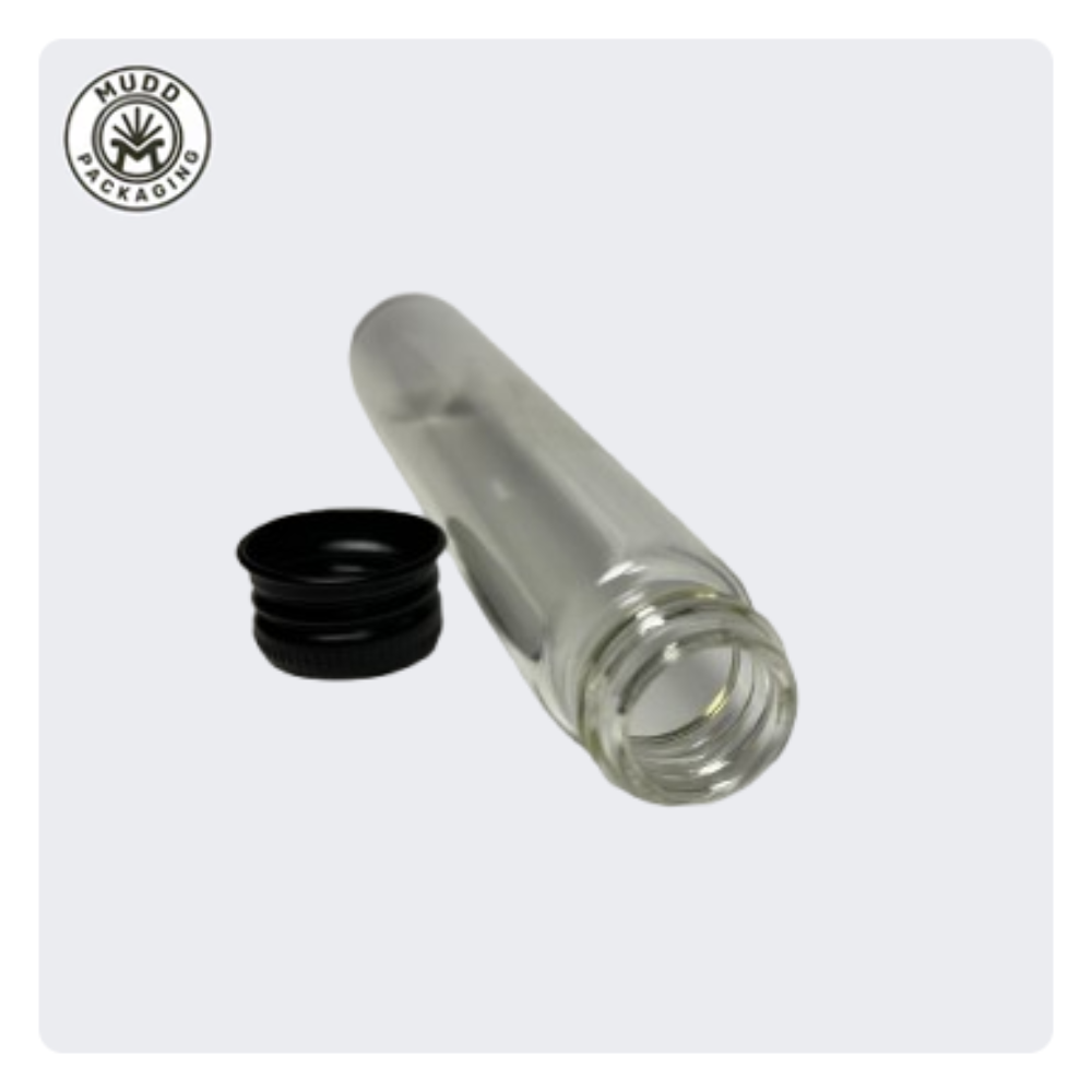 22*116mm Clear Glass Tube