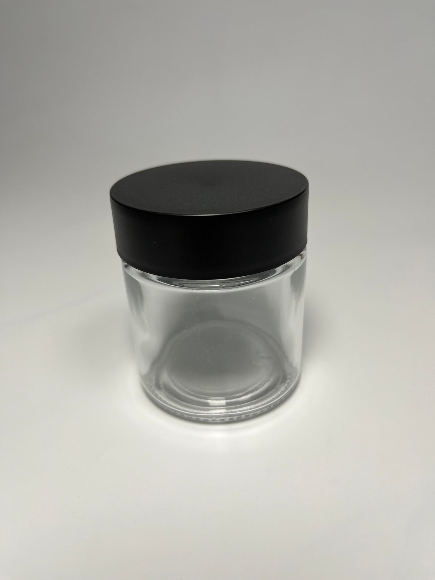 4OZ 53-400 Transparent Glass Jar