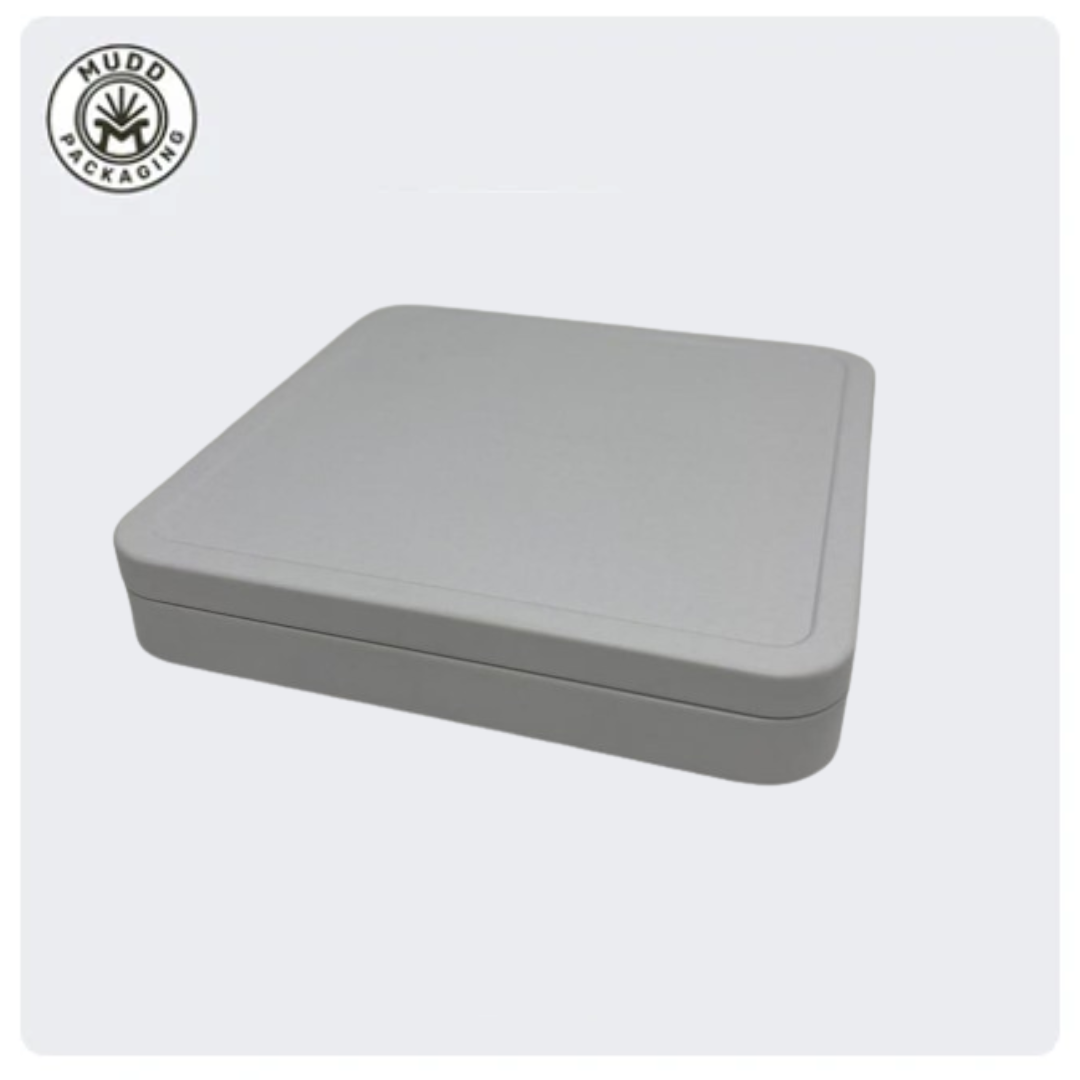 White Square Child-Resistant Tin Box