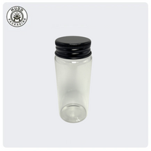 37x90mm Clear Glass Tube with Child Resistant or Metal Cap