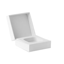 Premium rigid cardboard box with EVA foam insert for secure 9ml concentrate jar placement