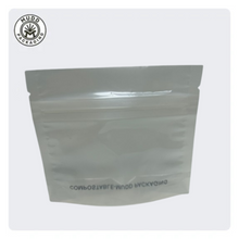 1/8oz Transparent Compostable Stand Up Pouch