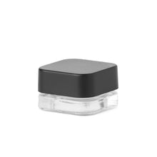 5ml Transparent Concentrate Jar with Black CR Lid