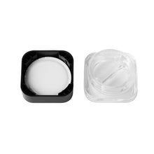9ml Transparent Split Concentrate Jar With Black CR Lid