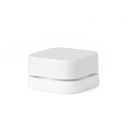 9ml White Opaque Concentrate Jar With White CR Lid