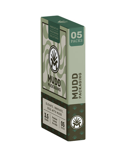 Cardboard Push-Pack for 5 Prerolls (255 Boxes/Case) (With Dividers)