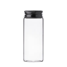 37x90mm Clear Glass Tube with Child Resistant or Metal Cap