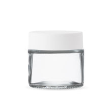 3oz Transparent Glass Jar with Child Resistant Cap