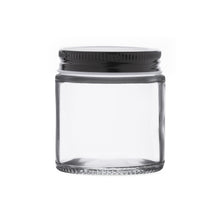 4oz Transparent Glass Jar with Metal Cap