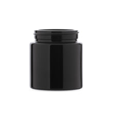 4oz Black Opaque Glass Jar without Lid
