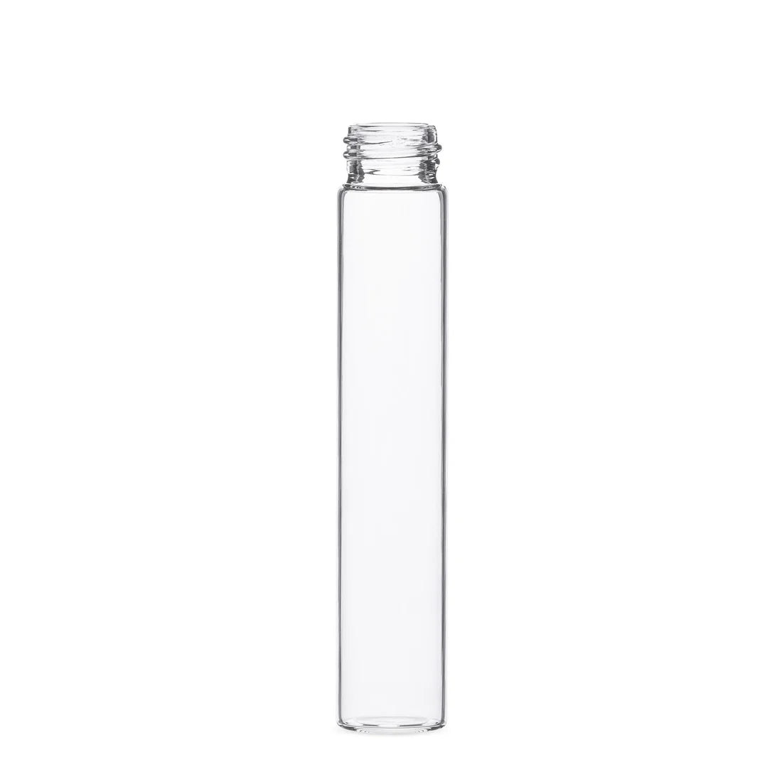 22x116mm Clear Glass Tube with Child Resistant Cap (300/case)
