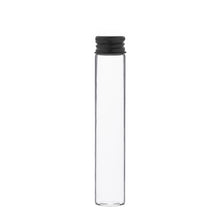 22x116mm Clear Glass Tube with Metal Cap (300/case)