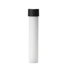 22x116mm White Glass Tube with Child Resistant Cap (200/case)