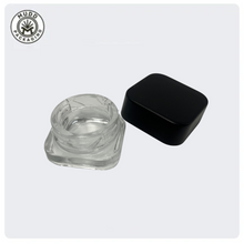 5ml Transparent Concentrate Jar with Black CR Lid