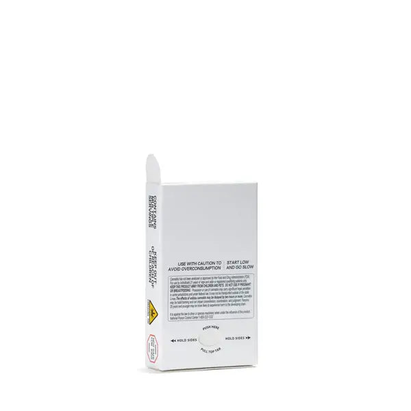 Bulk eco-friendly cannabis packaging white paper pull packs for retail use