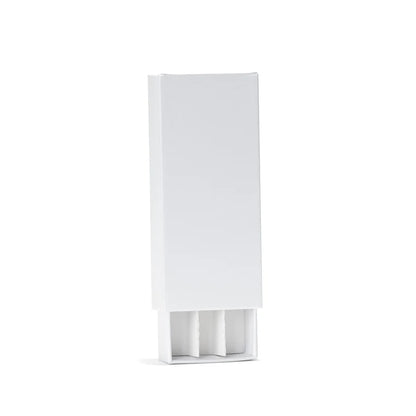 Cardboard push-pack for 3 pre-rolls with child-resistant locking mechanism
