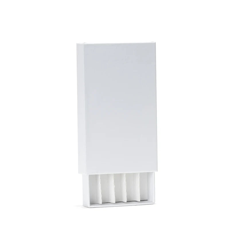 Cardboard push-pack for 5 pre-rolls with child-resistant locking mechanism