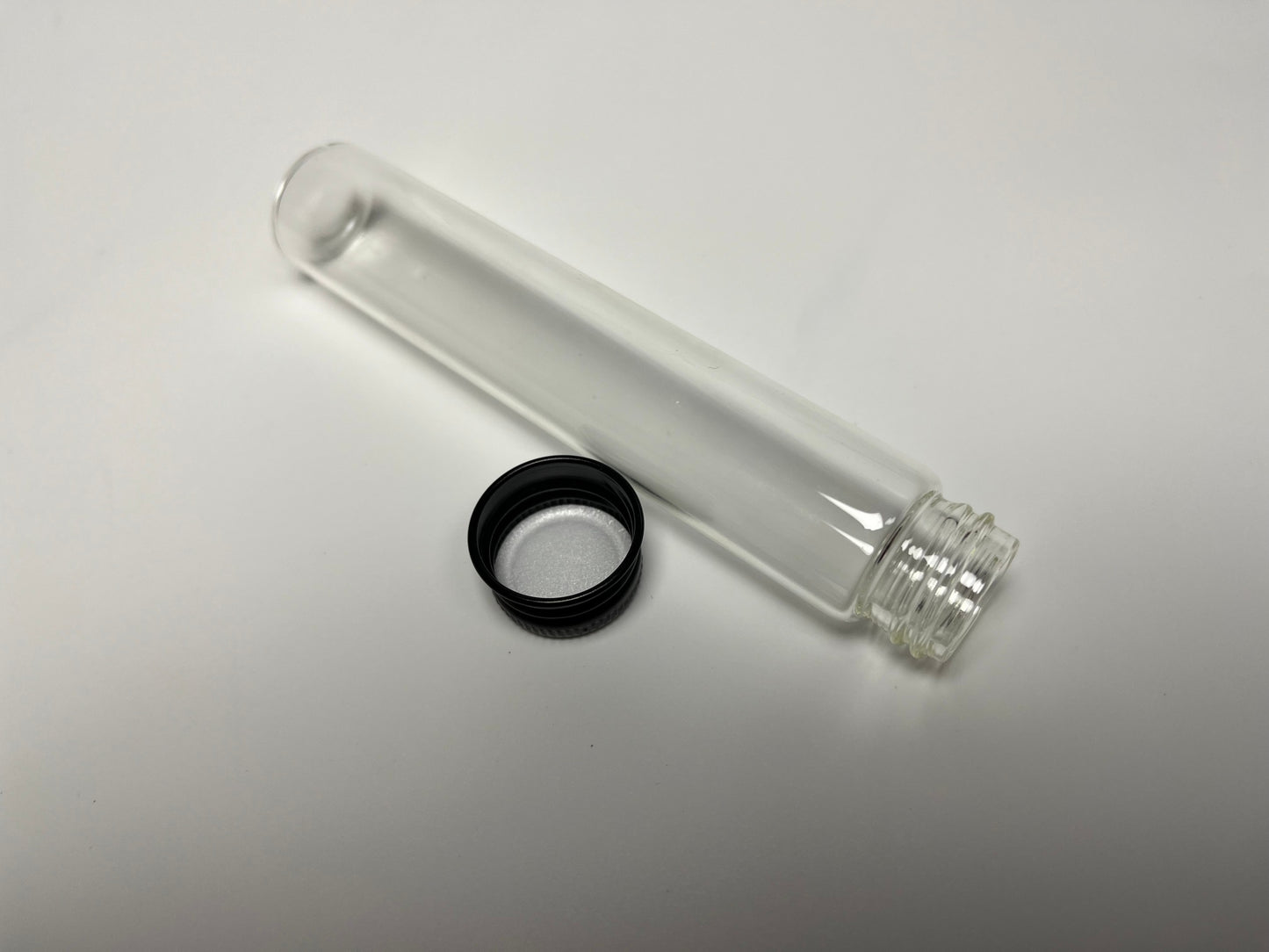 22*116mm Clear Glass Tube