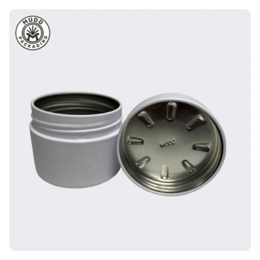 white round CR tin box