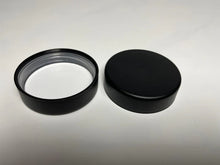 Black 50-400 child-resistant cap for cannabis glass jars