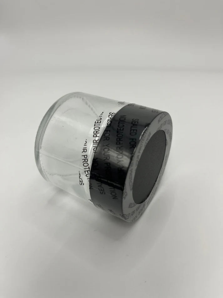 Clear 53-400 shrink bands for compliant retail jar packaging