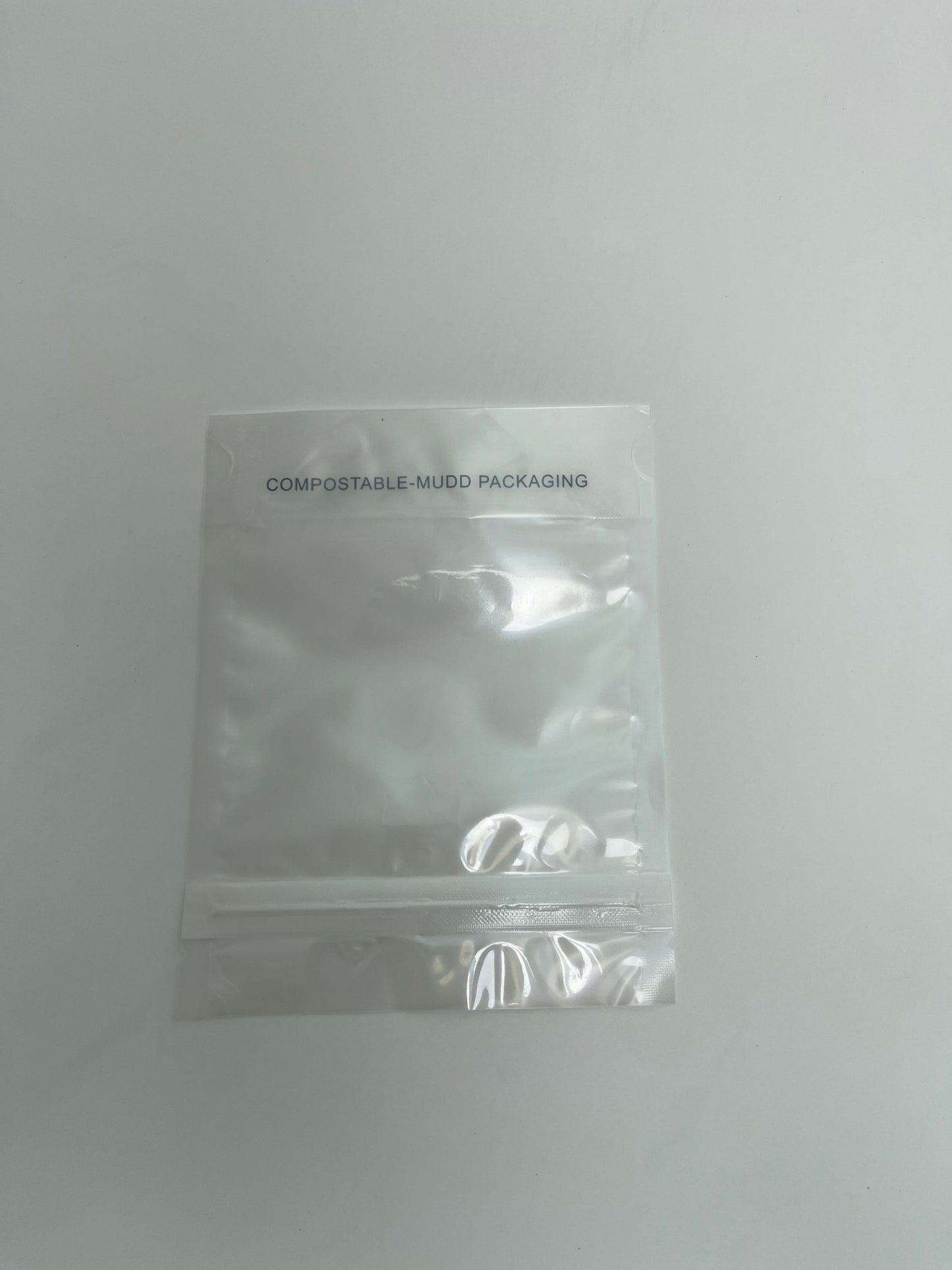 1/4oz Transparent Compostable Stand Up Pouch