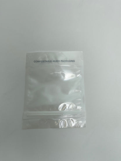 1/4oz Transparent Compostable Stand Up Pouch