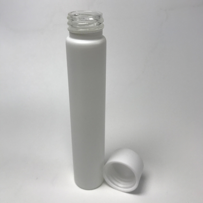 22*116mm White Coating Glass Tube with White Child Resistant Cap